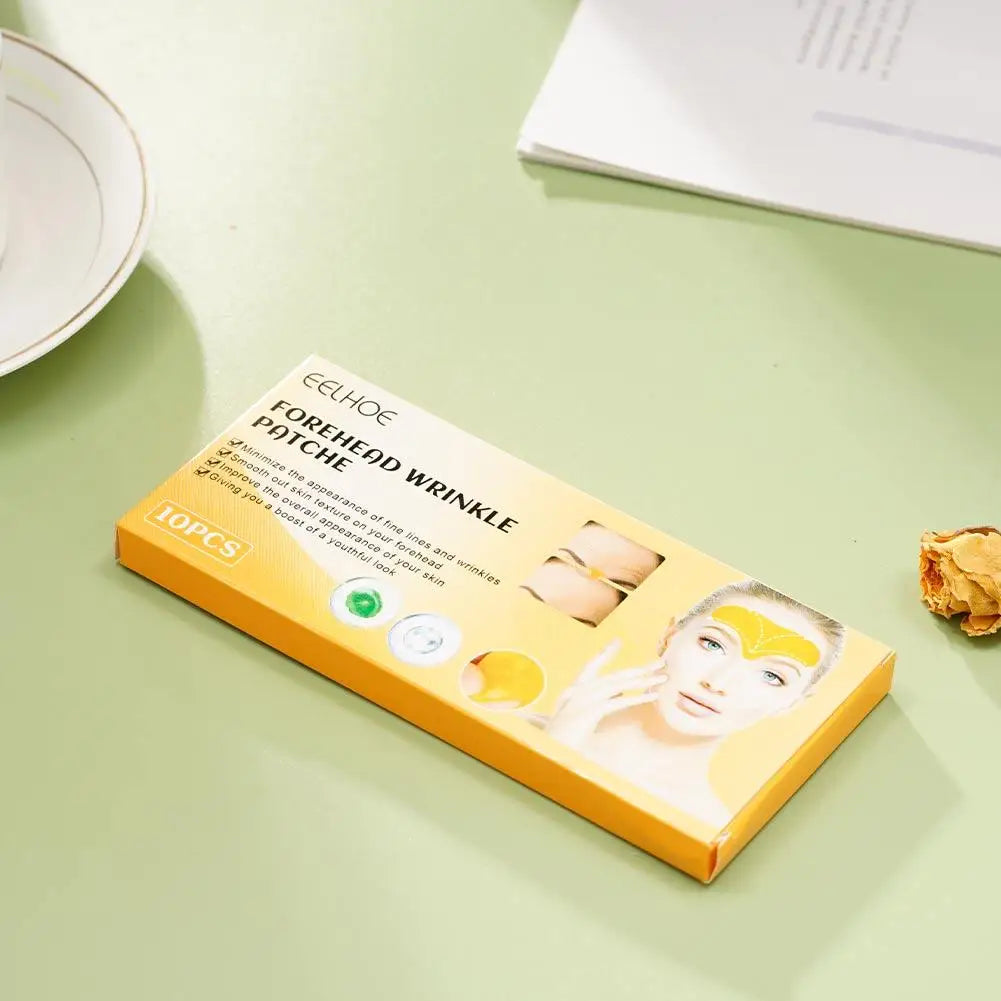 Forehead wrinkle Patch Reduce Fine Lines Firming Smoothing Tighten forehead Collagen Gel Patch Skin Care Stickers for women