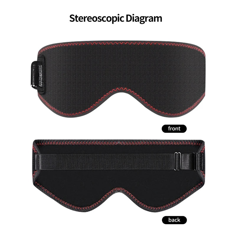 Heated Eye Mask Eye Mask for Dry Eyes with 3 Heat Levels Hot Compress Warm Compress Heating Pad for Sleep Dark Circles