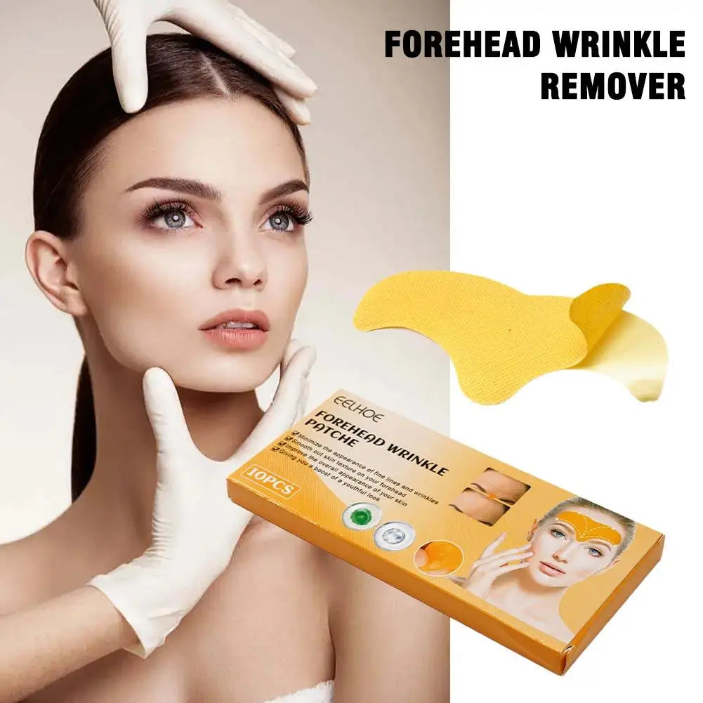 Forehead wrinkle Patch Reduce Fine Lines Firming Smoothing Tighten forehead Collagen Gel Patch Skin Care Stickers for women