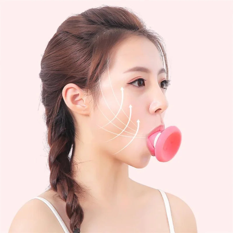 New V Face Slimming Tool Lift Skin Firming Shape Lifting Jaw Trainer Massager Instrument Double Chin Reducer Jawline Exerciser