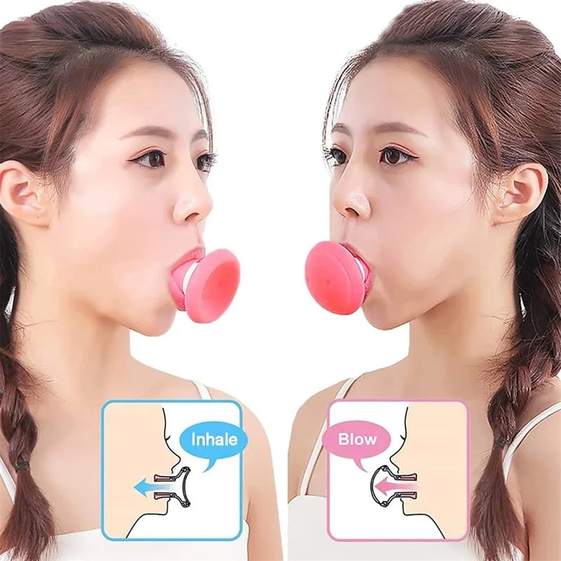 New V Face Slimming Tool Lift Skin Firming Shape Lifting Jaw Trainer Massager Instrument Double Chin Reducer Jawline Exerciser