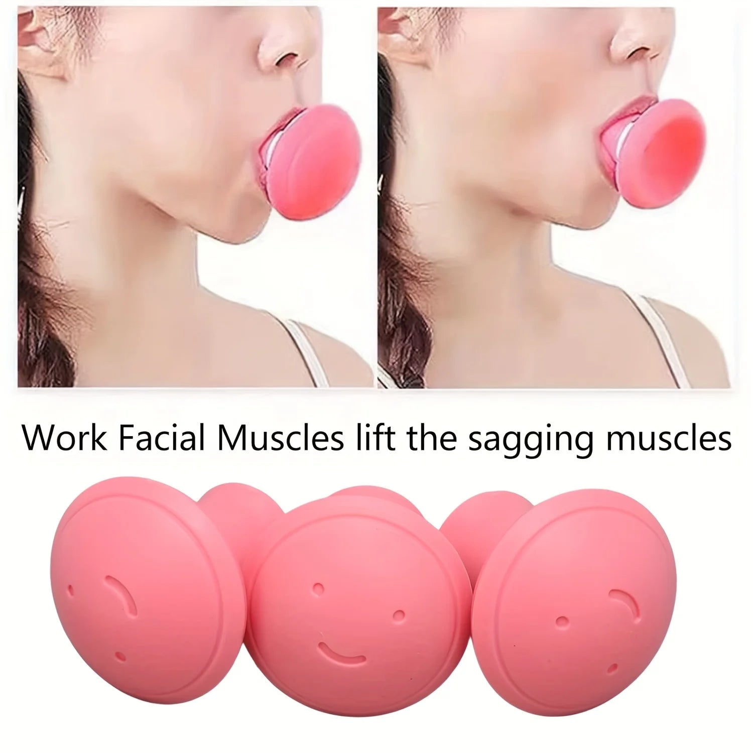 Face Mouth Exerciser Thin Face Trainer Tool Double Chin Breathing Device, Lift V Face Skin Tightening Face Breathing Exerciser