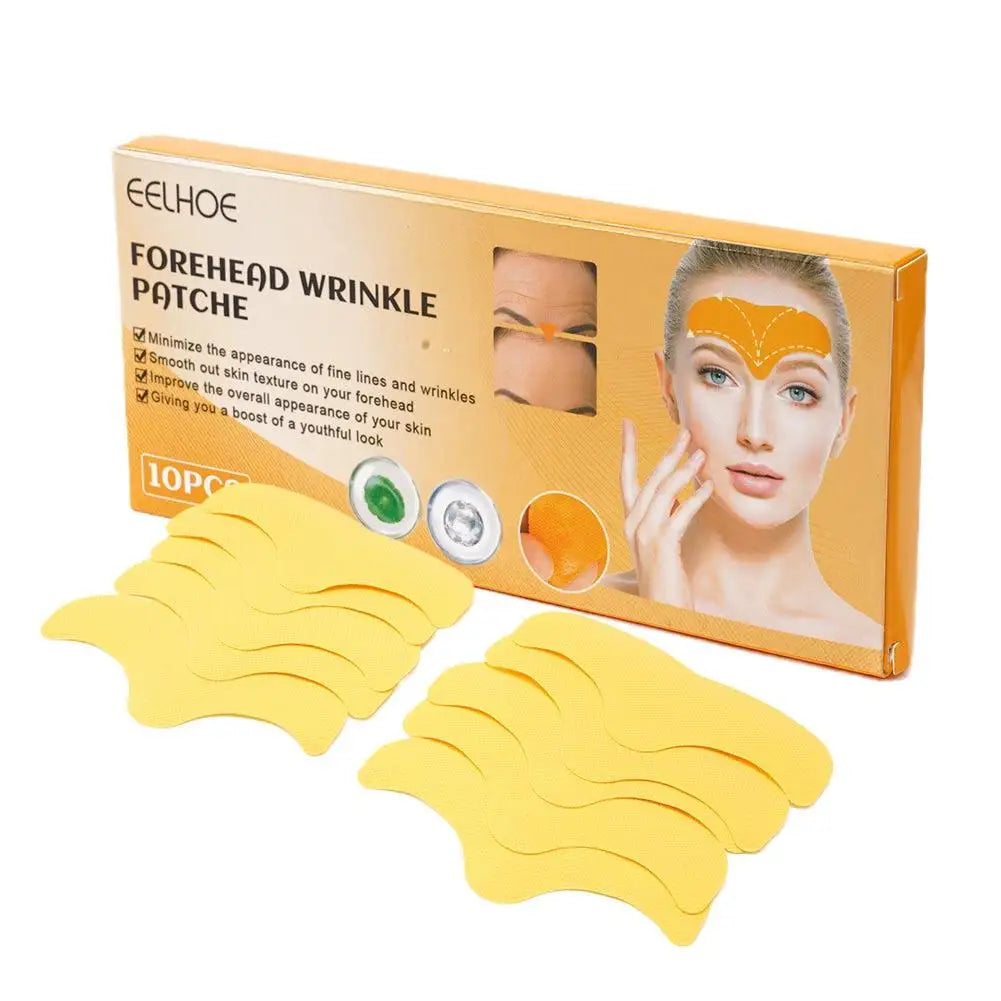 Forehead wrinkle Patch Reduce Fine Lines Firming Smoothing Tighten forehead Collagen Gel Patch Skin Care Stickers for women